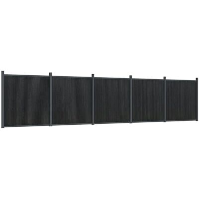vidaXL Zaunpaneel Grau 872x186 cm WPC - Zaunpaneel vidaXL Zaunpaneel Grau 872x186 cm WPC - Zaunpaneel