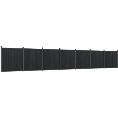 vidaXL Zaunpaneel Grau 1218x186 cm WPC - Zaunpaneel vidaXL Zaunpaneel Grau 1218x186 cm WPC - Zaunpaneel