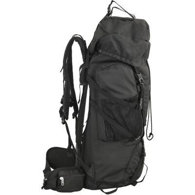 vidaXL Plecak trekkingowy Lekki Plecak Podróżny Czarny - Plecak trekkingowy vidaXL Plecak trekkingowy Lekki Plecak Podróżny Czarny - Plecak trekkingowy