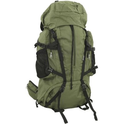 vidaXL Plecak trekkingowy Army Green 100 L Tkanina Oxford - Plecak vidaXL Plecak trekkingowy Army Green 100 L Tkanina Oxford - Plecak