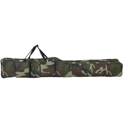 vidaXL Angelruten Tasche Grün Camouflage 150 cm Oxford Stoff - Angelruten Tasche vidaXL Angelruten Tasche Grün Camouflage 150 cm Oxford Stoff - Angelruten Tasche