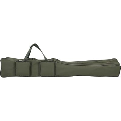 vidaXL Dunkelgrüne 160 cm Oxford Angelrutenetui - Angelausrüstung vidaXL Dunkelgrüne 160 cm Oxford Angelrutenetui - Angelausrüstung