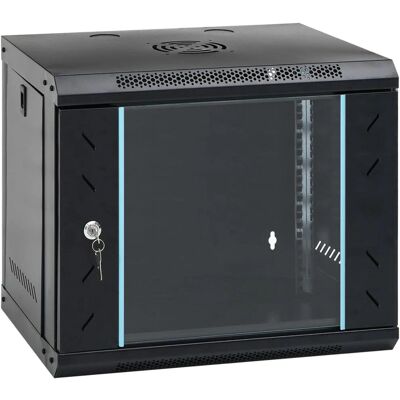 vidaXL 9U Ścienny Szafka Sieciowa - Rack serwerowy - 19" IP20 vidaXL 9U Ścienny Szafka Sieciowa - Rack serwerowy - 19" IP20