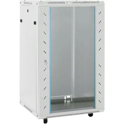 vidaXL 18U Netzwerkschrank auf Rollen - Network Cabinet vidaXL 18U Netzwerkschrank auf Rollen - Network Cabinet