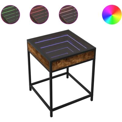 vidaXL Modell 847674 - Braune LED Infinity Couchtisch vidaXL Modell 847674 - Braune LED Infinity Couchtisch