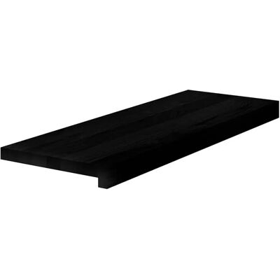 vidaXL Mørkebrun Massiv Eg Trin 8 stk - trapper vidaXL Mørkebrun Massiv Eg Trin 8 stk - trapper