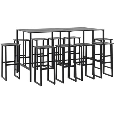 vidaXL Gartenbar-Set Outdoor Bistro Set Barhocker - Gartenbar-Set vidaXL Gartenbar-Set Outdoor Bistro Set Barhocker - Gartenbar-Set
