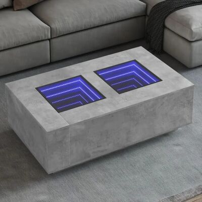vidaXL Concrete Grey Coffee Table - 116x69x40cm vidaXL Concrete Grey Coffee Table - 116x69x40cm