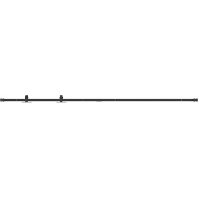 vidaXL Skydedørssæt til skab - 213 cm Kulstofstål vidaXL Skydedørssæt til skab - 213 cm Kulstofstål