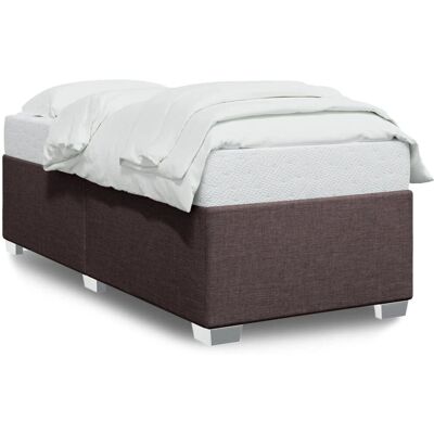 vidaXL 3284432 Bettgestell - Dunkelbraun - Für 80x200 cm Matratze vidaXL 3284432 Bettgestell - Dunkelbraun - Für 80x200 cm Matratze