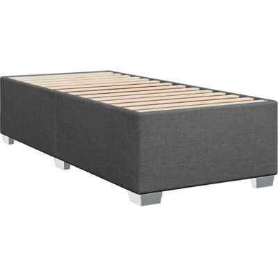 vidaXL Bettgestell - 90x200cm - Dunkelgrau vidaXL Bettgestell - 90x200cm - Dunkelgrau