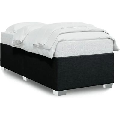 vidaXL Bedframe 100x200cm - Zwart vidaXL Bedframe 100x200cm - Zwart