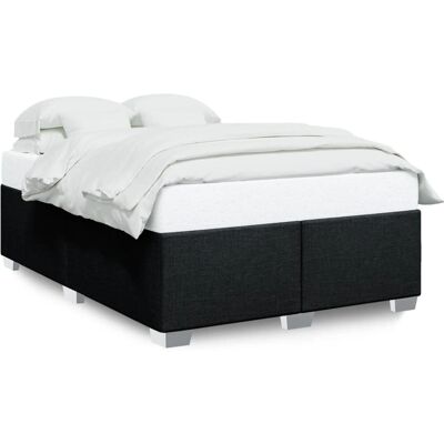 vidaXL Bedframe zwart 140x200cm vidaXL Bedframe zwart 140x200cm