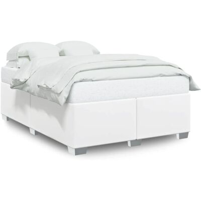 VidaXL Bettgestell - Unterstützung Weiß Modernes Design VidaXL Bettgestell - Unterstützung Weiß Modernes Design