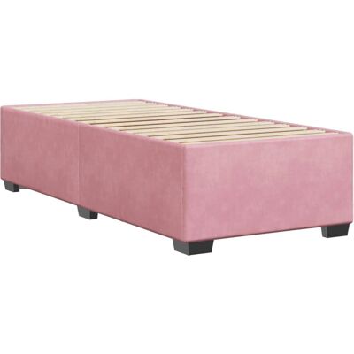 Vidaxl Estructura de Cama de Terciopelo Rosa - Estructura de Cama Vidaxl Estructura de Cama de Terciopelo Rosa - Estructura de Cama