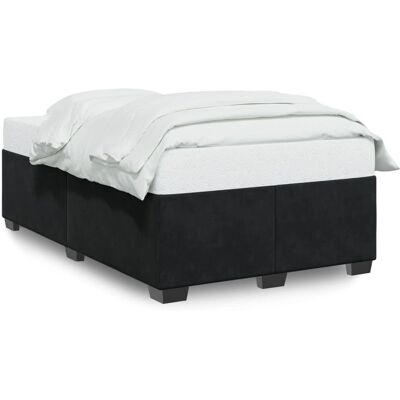 VidaXL Modell 137959 Schwarzes Samt-Bettgestell - Bettgestell VidaXL Modell 137959 Schwarzes Samt-Bettgestell - Bettgestell