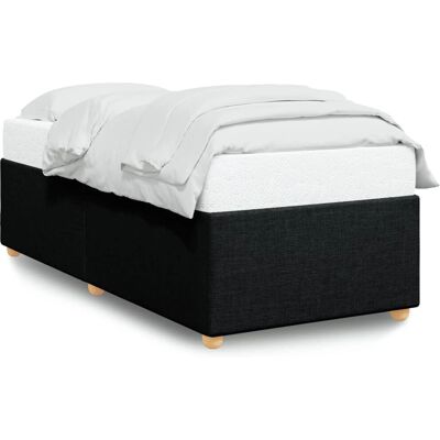 vidaXL Bedframe - 90x200 cm - Zwart vidaXL Bedframe - 90x200 cm - Zwart
