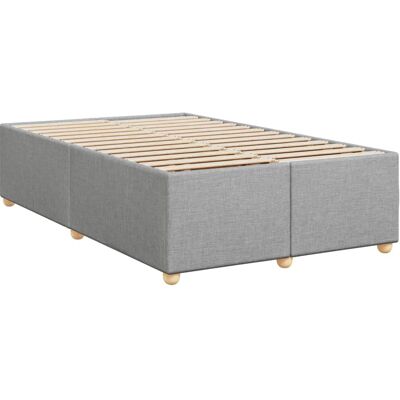 vidaXL Bedframe - 120x190 cm - Lichtgrijs - Bedtype vidaXL Bedframe - 120x190 cm - Lichtgrijs - Bedtype