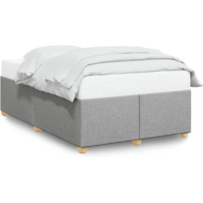 Estructura de cama vidaXL - 120x200cm Gris Claro - Moderna Estructura de cama vidaXL - 120x200cm Gris Claro - Moderna