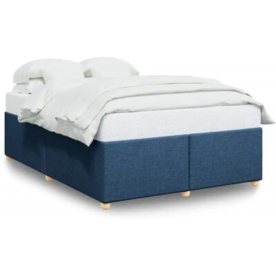 Estructura de cama VidaXL - Azul para colchón 160x200 cm Estructura de cama VidaXL - Azul para colchón 160x200 cm