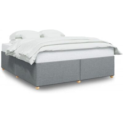 vidaXL 3284757 Bettgestell - Atmungsaktiver Polyester - Für 200x200cm Matratze vidaXL 3284757 Bettgestell - Atmungsaktiver Polyester - Für 200x200cm Matratze
