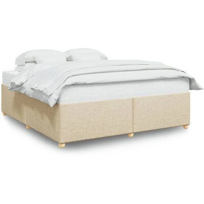 vidaXL Bed Frame - 200x200cm - Polyester Stoff vidaXL Bed Frame - 200x200cm - Polyester Stoff