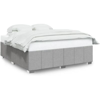vidaXL Bedframe - Stevige poten, Ondersteunende latten, Polyesterstof vidaXL Bedframe - Stevige poten, Ondersteunende latten, Polyesterstof
