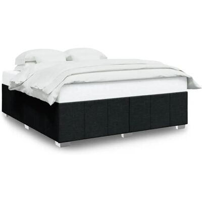 vidaXL Schwarzes 200x200 cm Bettgestell - Bettgestell vidaXL Schwarzes 200x200 cm Bettgestell - Bettgestell
