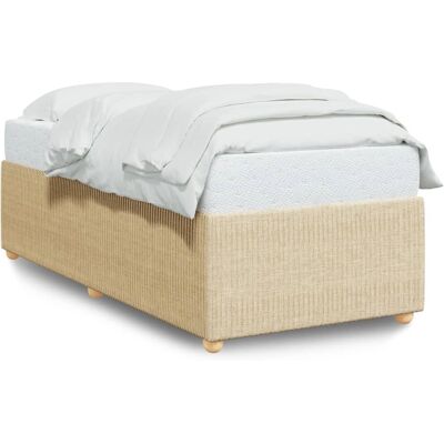 vidaXL Bettrahmen Creme - Bettgestell vidaXL Bettrahmen Creme - Bettgestell