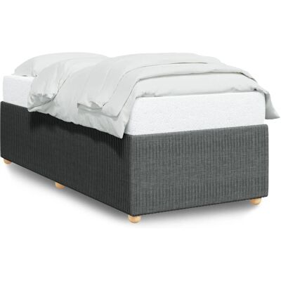 vidaXL 3284915 Bettgestell - Dunkelgrau - Unterstützung durch Latten vidaXL 3284915 Bettgestell - Dunkelgrau - Unterstützung durch Latten