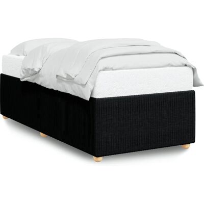 VidaXL Bettgestell - Stabile Latten - Schwarzes Design VidaXL Bettgestell - Stabile Latten - Schwarzes Design