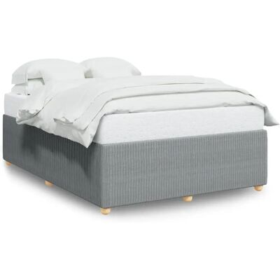VidaXL 3284949 Bettgestell - Stabile Latten, Hellgrau, 160x200cm - Bettgestell VidaXL 3284949 Bettgestell - Stabile Latten, Hellgrau, 160x200cm - Bettgestell