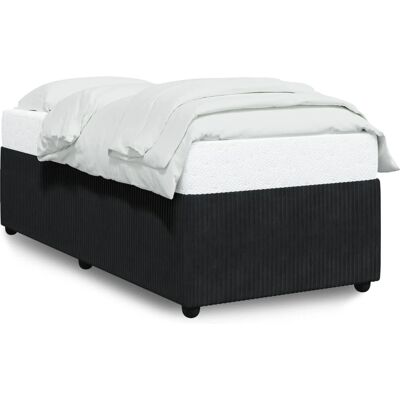 vidaXL Bettgestell Schwarz - 90x190 cm - Bettgestell vidaXL Bettgestell Schwarz - 90x190 cm - Bettgestell