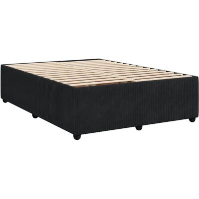 vidaXL Bettgestell - Unterstützung Latten - Schwarz - Bettgestell vidaXL Bettgestell - Unterstützung Latten - Schwarz - Bettgestell