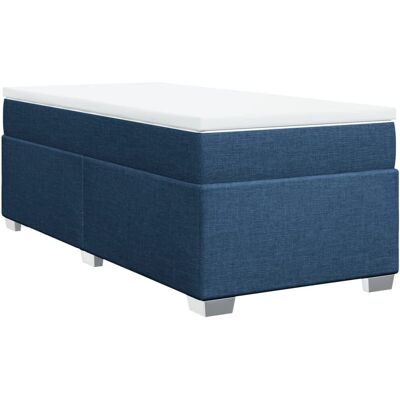 VidaXL Blaue 100x200cm Boxspringbett - Unterstützung & Komfort VidaXL Blaue 100x200cm Boxspringbett - Unterstützung & Komfort
