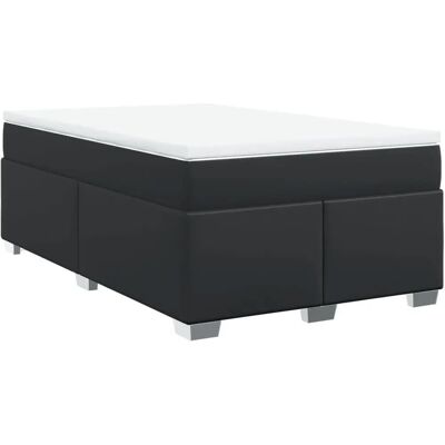 vidaXL Boxspringbett - Schwarz - 120x190cm - Boxspringbed vidaXL Boxspringbett - Schwarz - 120x190cm - Boxspringbed