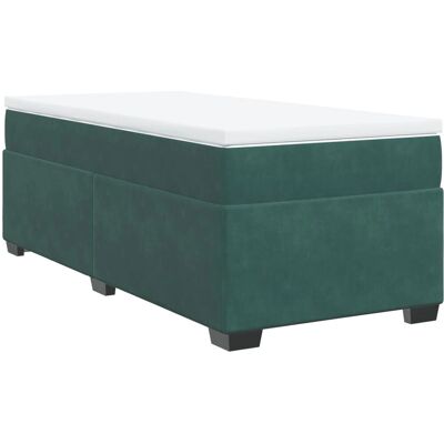 vidaXL 3285254 Bett - Samt Grün Support vidaXL 3285254 Bett - Samt Grün Support