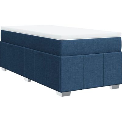 VidaXL Blaues Boxspringbett - Bett VidaXL Blaues Boxspringbett - Bett