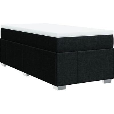 vidaXL Boxspringbett mit Matratze Schwarz - Unterstützung & Atmungsaktiv vidaXL Boxspringbett mit Matratze Schwarz - Unterstützung & Atmungsaktiv