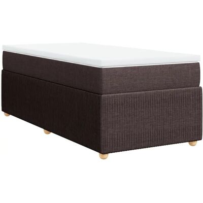vidaXL 3285528 Bett - Unterstützend, Dunkelbraun, Modern Design vidaXL 3285528 Bett - Unterstützend, Dunkelbraun, Modern Design