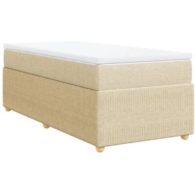 VidaXL 3285530 Bett - Creme - Unterstützend & Langlebig VidaXL 3285530 Bett - Creme - Unterstützend & Langlebig