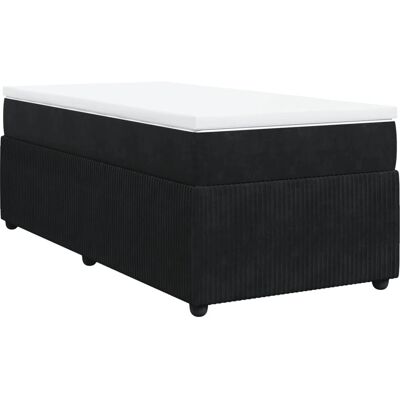 vidaXL Boxspringbett - Samt, Taschenfederkern, Lattenrost - Bett vidaXL Boxspringbett - Samt, Taschenfederkern, Lattenrost - Bett