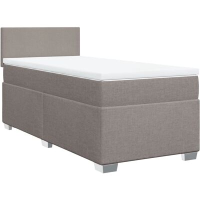 vidaXL Boxspringbett 80x200cm mit Kopfteil vidaXL Boxspringbett 80x200cm mit Kopfteil