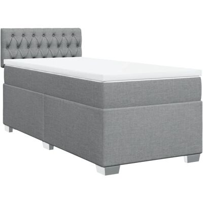 vidaXL Knopfhe Bett - Doppelgröße - Bett vidaXL Knopfhe Bett - Doppelgröße - Bett