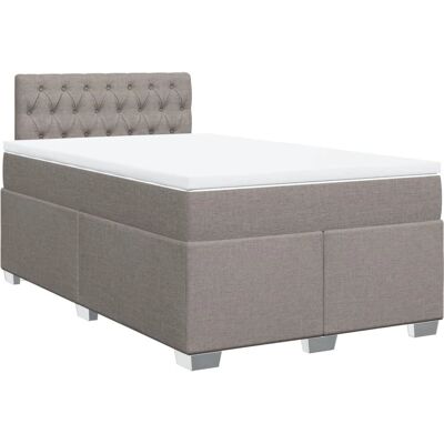 VidaXL Bett - Graues Taupe Taschenfederkern - Bett VidaXL Bett - Graues Taupe Taschenfederkern - Bett