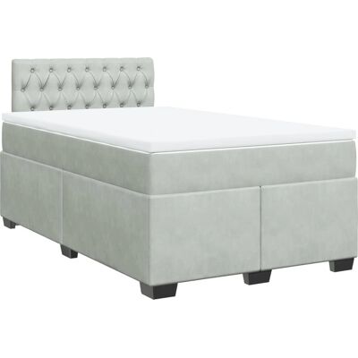 vidaXL Boxspringbett mit Matratze und Topper - Bett vidaXL Boxspringbett mit Matratze und Topper - Bett