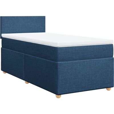 VidaXL 3286562 Bett - Blau - Unterstützendes Taschenfederkern VidaXL 3286562 Bett - Blau - Unterstützendes Taschenfederkern