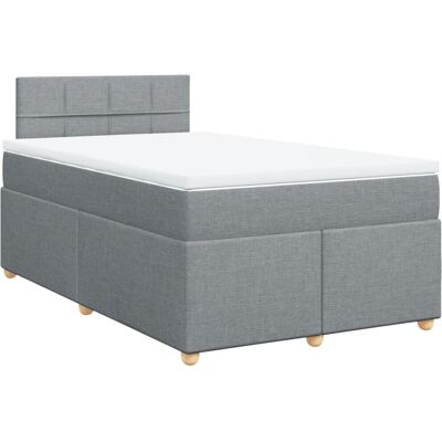 vidaXL Boxspringbett mit Matratze - Bett vidaXL Boxspringbett mit Matratze - Bett