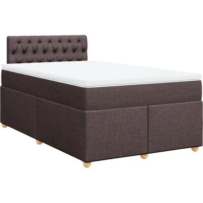 vidaXL Boxspringbett - Kno - Dunkelbraun - Bett vidaXL Boxspringbett - Kno - Dunkelbraun - Bett