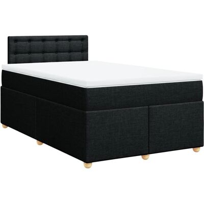 vidaXL Boxspringbett - Knöpfe Taschenfeder 120x200cm - Bett vidaXL Boxspringbett - Knöpfe Taschenfeder 120x200cm - Bett